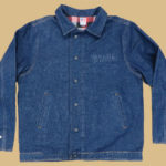 Embossed Denim Work Jacket - Front